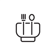 Food grade material icon symbolizing safety standards and hygiene compliance, representing modern food and beverage production, specialized industrial processing equipment, and quality assurance.