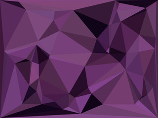 Abstract Low Poly Gemstone Crystal Polygon Background
