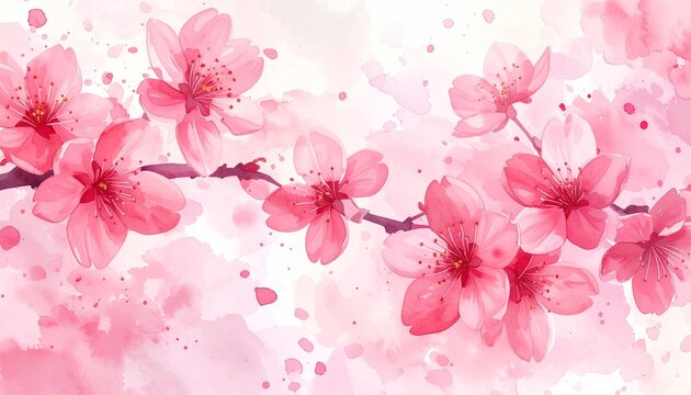 pink cherry blossom