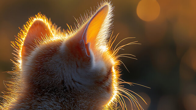 A cat with a white face and black fur