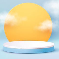 crystal ball with blue background