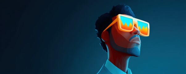 3d visualizations by financial advisors analyzing future market trends professionally