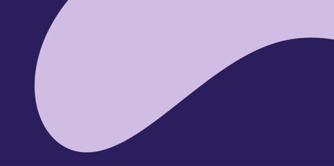 Abstract Curved Two-Tone Background Vector Illustration. Smooth, flowing lavender and dark violet abstract curve background.