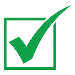 Check mark in square