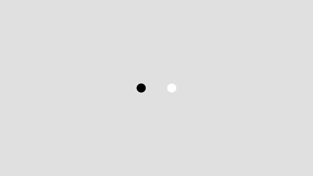 Yin Yang simbol animation