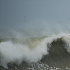 storm over the Nha Trang sea, Việt Nam