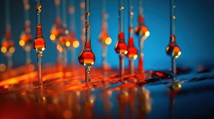 intricate, glowing, bokeh, vibrant colors, night, warm light, abstract, ethereal, dreamy, surreal, atmospheric, reflective surface, depth of field, out of focus, magical
