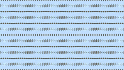 Seamless Dusty Blue and Light Blue Audio Equalizer and Diamond Pattern