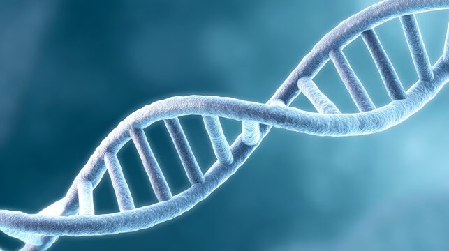 Advanced dna double helix structure representing genetic code scientific research and molecular biology concepts. - Powered by Adobe