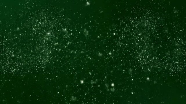 Green Screen glitter sparkle animated white shining dust light particle lights effect background concept christmas party celebrate birthday scene 1 with distortion, overlay, glitch, static noise, scan