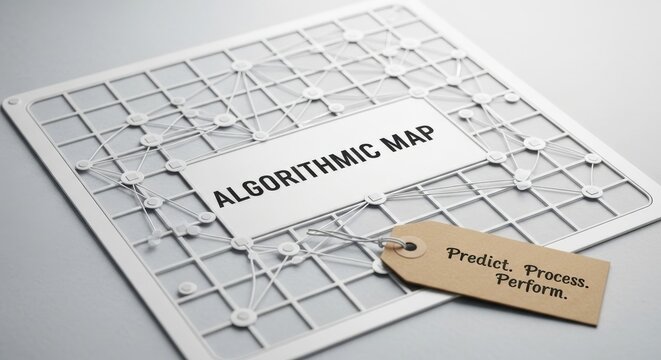 Algorithmic Map: Predictive Processing Network - Powered by Adobe