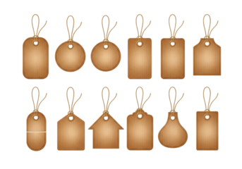 Brown Kraft Gift Tag Set