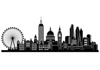 Skyline Black Silhouette