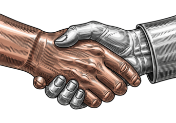 Handshake Illustration