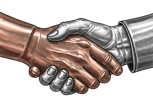 Handshake Illustration