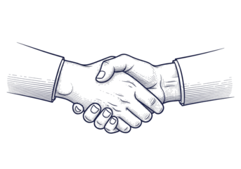 Handshake Illustration