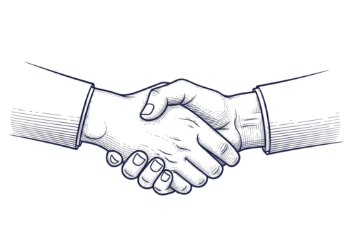 Handshake Illustration
