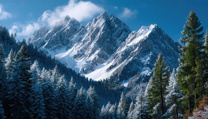 the majestic peaks of the torres del paine against the backdrop of a beautiful sunset in patagonia