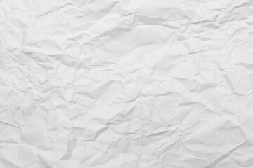 White Paper Texture background. Crumpled white paper abstract shape background with space paper recycle for text