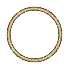 christmas circular border frame-9c...