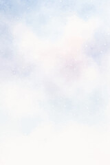watercolor clean soft pastel snowy background