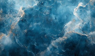 Blue ceramic tile wall or floor background, featuring clean lines and texture for use in interior design projects. The design is ideal for architectural applications, with ample space, Generative AI