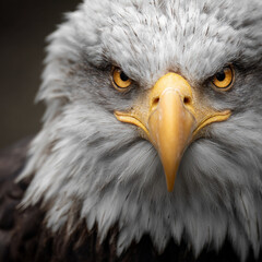 Close-up of American Eagle Symbolizing National Bird Day