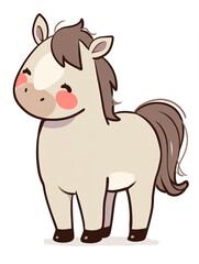 Fototapeta premium 嬉しそうな馬