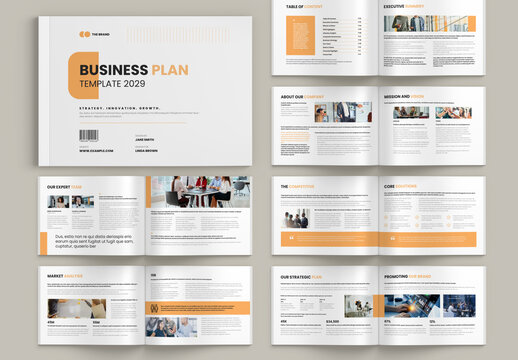 Landscape Business Plan Brochure