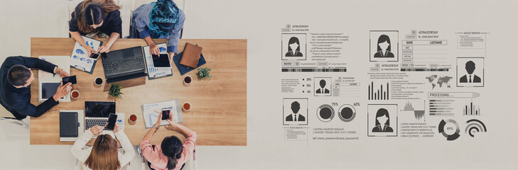 ID security ensures personal data protection with secure login systems, digital identity...