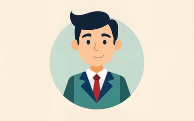 Travel Agent Man Icon. High quality