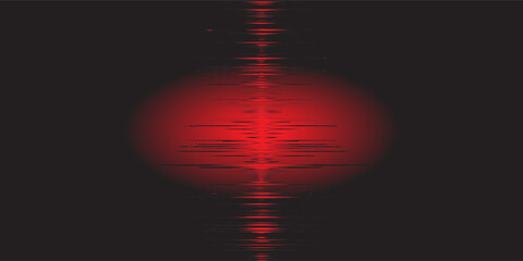 Circle wave abstract