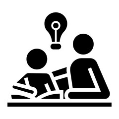 knowledge Solid icon