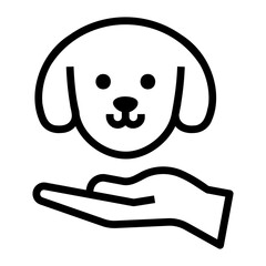 hotel service Line Icon
