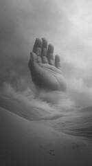 The Buddha’s hand in the desert of Dharma