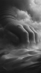 The Buddha’s hand in the storm of truth