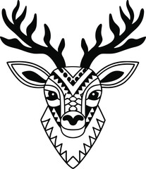 Rustic cabin nestled in snowy winter forest at night with smoke