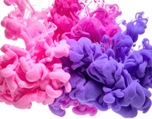 Swirling abstract art with pink, rose, and purple hues blending and overlapping