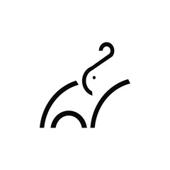 Obraz premium Elephant icon