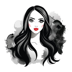 Bold Beauty Watercolor Elegance