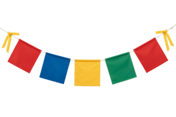 Bunting colorful party decoration