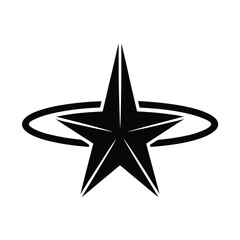 Obraz premium Haloed Star Icon
