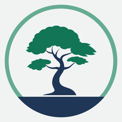 vector illustration of a tree