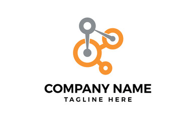 Fototapeta premium Illustration of share logo design