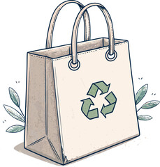 eco-friendly-paper-bag--recycling-symbol--outli
