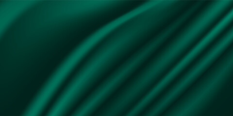 Obraz premium Dark green studio space. Abstract Limbo background. eps10