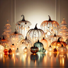 christmas lights in the night