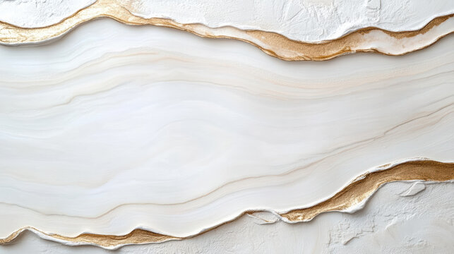Abstract marbled ink swirl in neutral color palette with gold accents creates elegant and sophisticated design. flowing lines and textures evoke sense of luxury and tranquility