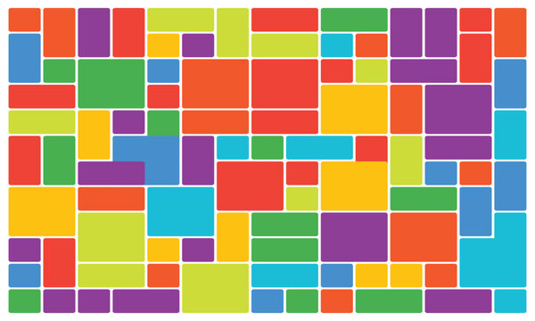 Bento grid template layout shape. Bento box modular collage frame design geometry background. colorful bento grid template layout shape for style and decoration