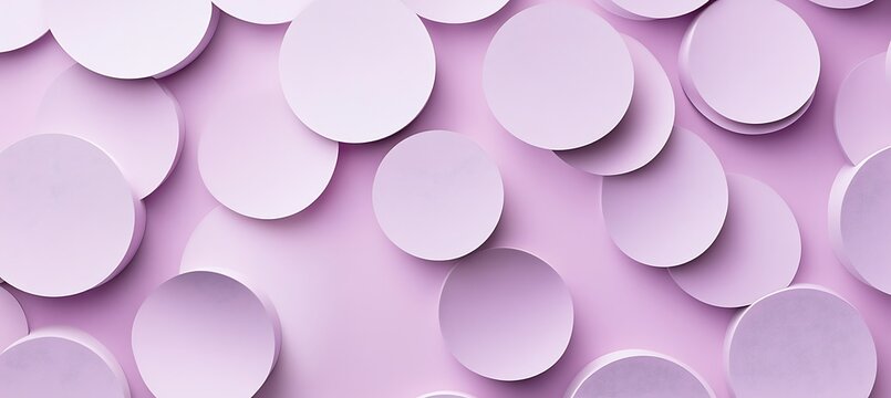 Light purple circles create a calming and modern background, perfect for gentle and minimalist designs empty template ideal for personalized use